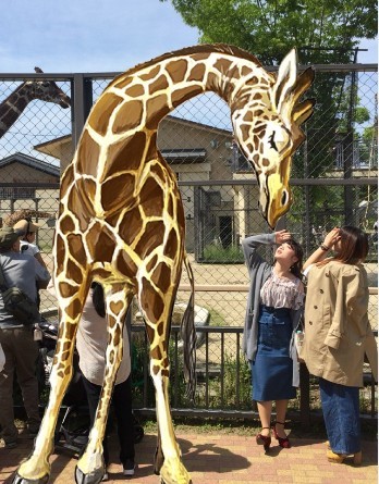 KICS動物園2018のキリン